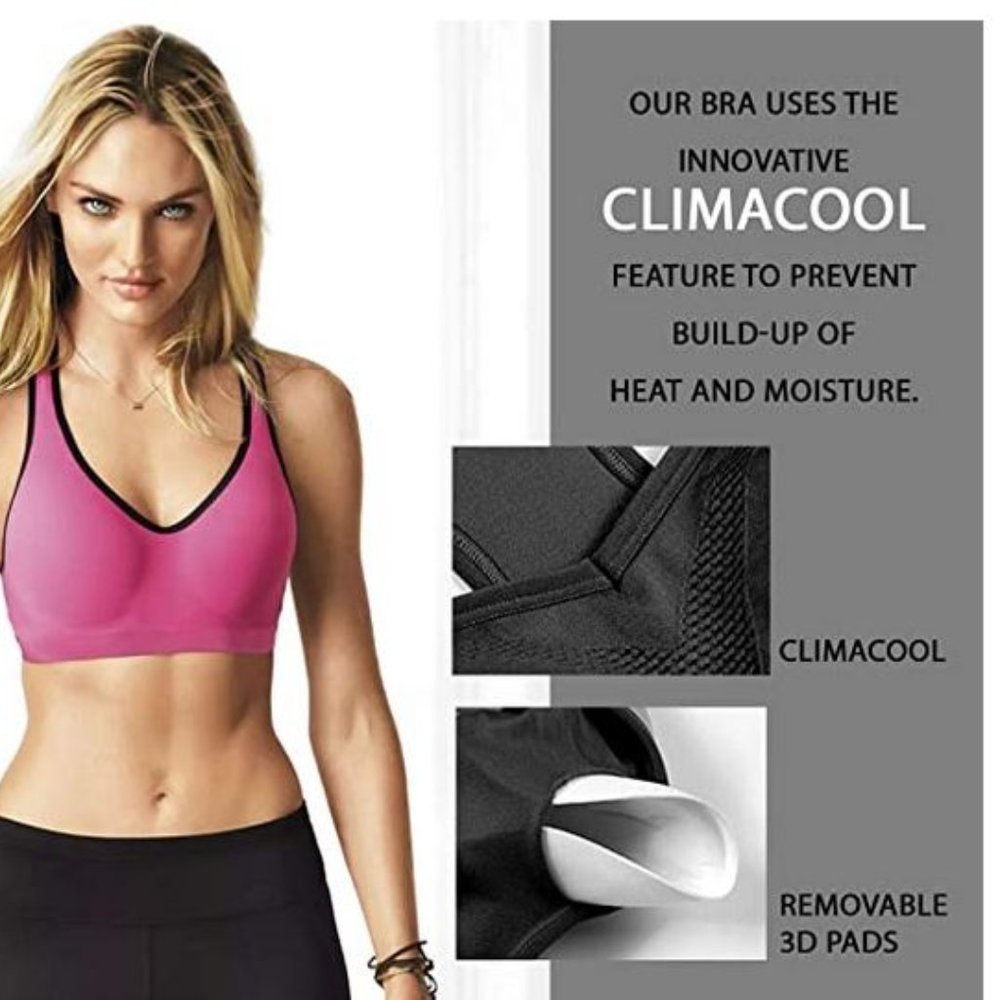 Army Green high Impact Sports Bra - Picture 4 of 6